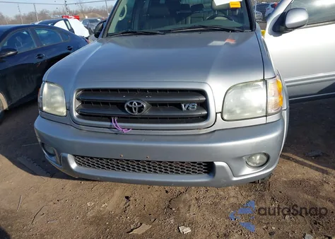 2003 Toyota Sequoia Sr5 V8 z USA, uszkodzony, nr VIN 5TDBT44A03S140108